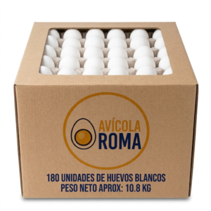 Huevos Extra Blancos 180 unidades