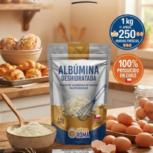 Albumina Deshidratada 1 Kg.
